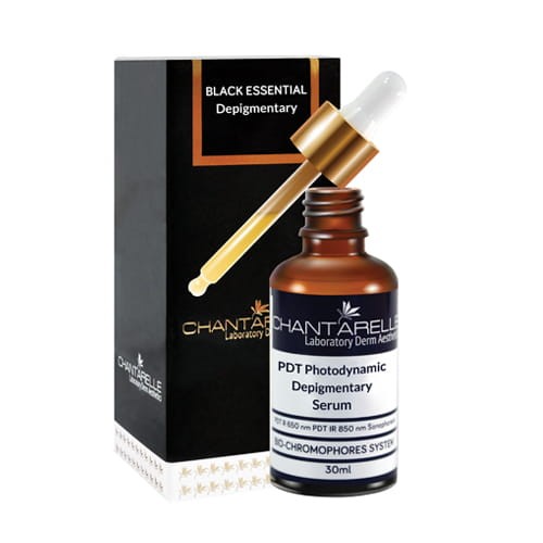 PDT BLACK ESSENTIAL Serum Depigmentacja i Redukcja Przebarwień 30ml Chantarelle