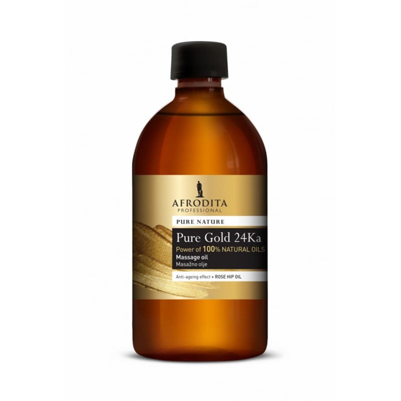 Afrodita - Olejek do masażu - Pure Gold 24Ka - 500ml.jpg
