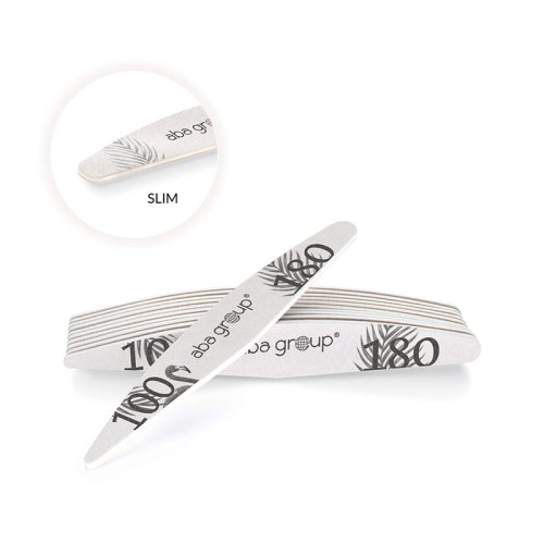 Pilnik do paznokci WINGS 100/180 SLIM - FLAMING - 25 szt.