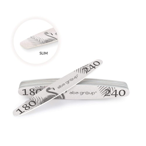 Pilnik do paznokci ELIPSA 180/240 SLIM - FLAMING - 25 szt.