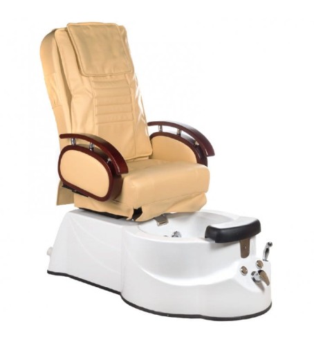 Fotel do pedicure z masażem BR-2307 Beżowy