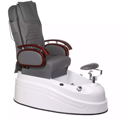 Fotel do pedicure z masażem BR-3820D Szary