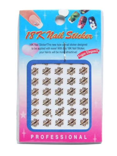 Ozdoby metaliczne saszetka