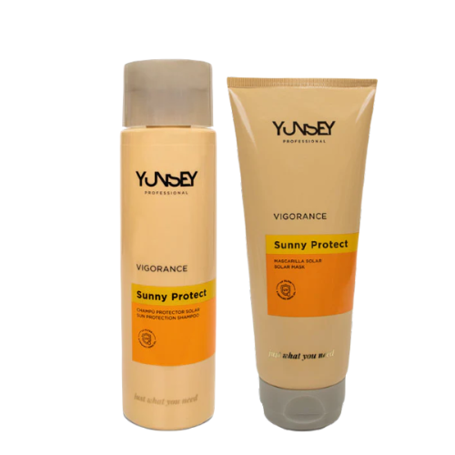 Zestaw Szampon i Maska do Włosów z Ochroną UV YUNSEY Sunny Protect