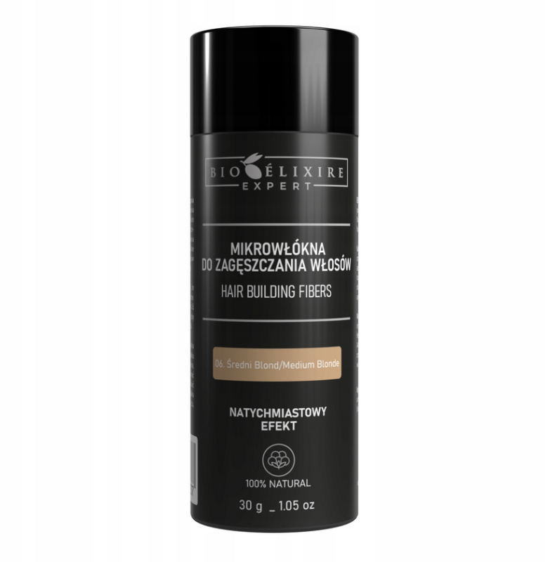 BIOELIXIRE Mikrowłókna do zagęszczania włosów Średni Blond_Medium Blond 30g.png