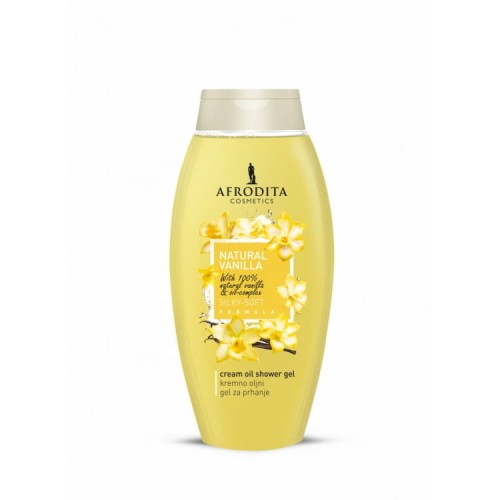 Afrodita Natural Vanilla Kremowy żel pod prysznic 250ml