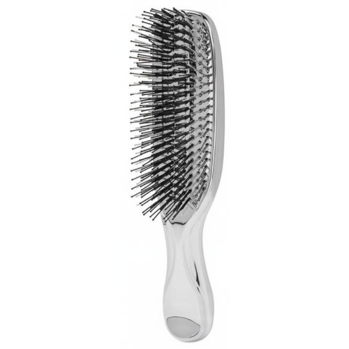 Szcotka Scalp Brush do masażu głowy Srebrna