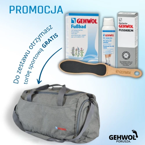 Gehwol Zestaw do pielegnacji stóp + Torba sportowa Gratis