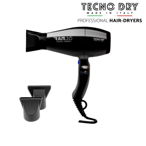  Tecno Dry RAM 2.0 Profesjonalna Suszarka Fryzjerska Silnik Bezszczotkowy