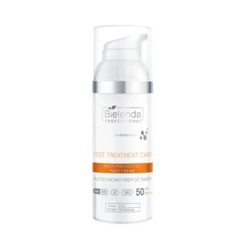 Bielenda Multiochronny Krem do Twarzy SPF50+ Post treatment Care 50ml