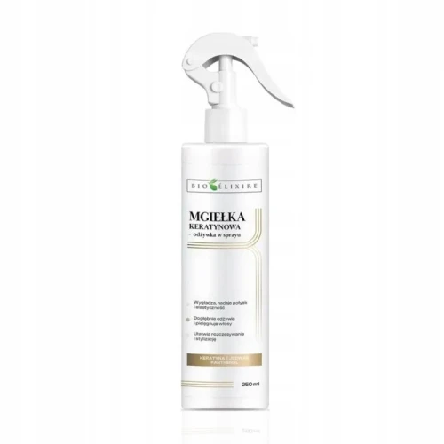 Bioelixire Expert Keratin Mist – Keratynowa Mgiełka Regenerująca do Włosów 250 ml