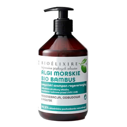 Bioelixire Essential Szampon Algi Morskie Bio Bambus 500 ml PEH