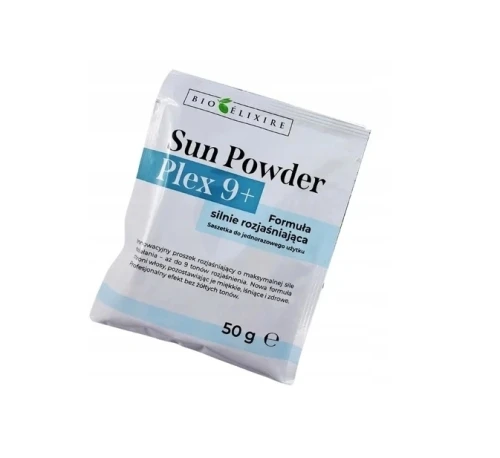 Bioelixire Sun Powder Plex 9+ Profesjonalny Rozjaśniacz do Włosów w Pudrze 50g