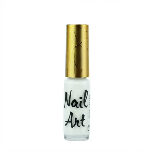 Nail Art farbka do zdobień biała