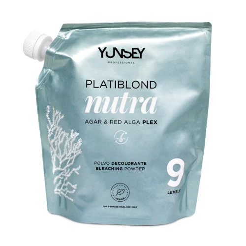 Rozjaśniacz do Włosów Z Karagenem 9 tonów 500g YUNSEY Platiblond Nutra