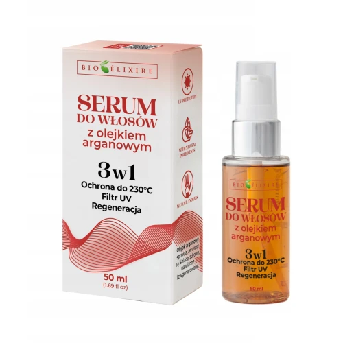Bioelixire Serum do włosów 3w1 z olejem arganowym 50ml