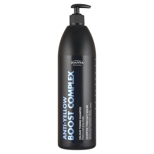 Joanna Szampon Niwelujący Żółte odcienie 1000ml ANTI-YELLOW BOOST COMPLEX