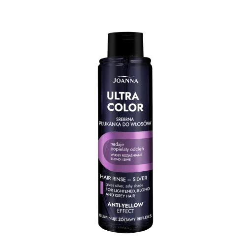 Joanna Płukanka do włosów blond i siwych ULTRA COLOR Srebrna SILVER 150ml