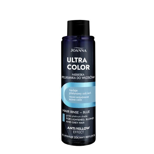 Joanna Ultra Color płukanka do włosów niebieska 150ml