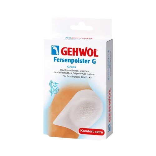 Gehwol Orteza Poduszka wkładka pod piętę DUŻA 1 para