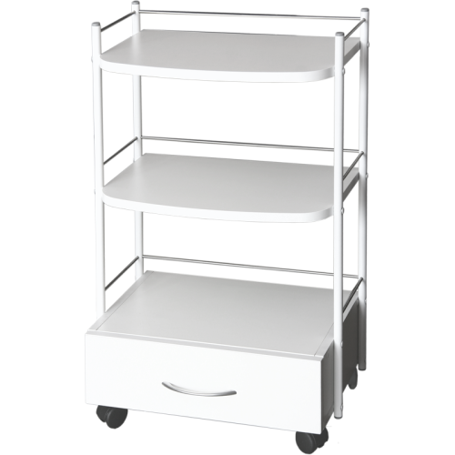 Stolik  z uchwytami na lampę i wapozon 