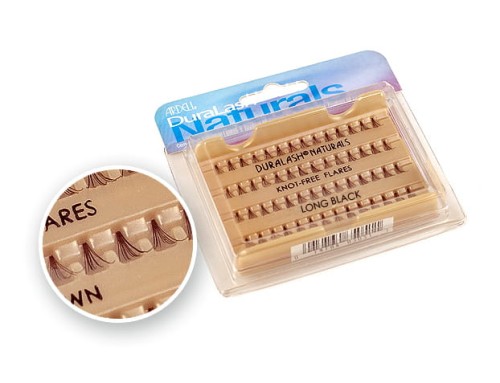 Rzęsy kępki Ardell -  długie czarne kępki rzęs