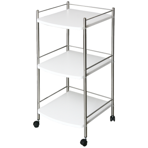 Stolik Opal na kółkach- 3 półki Nr kat. 15167_3p